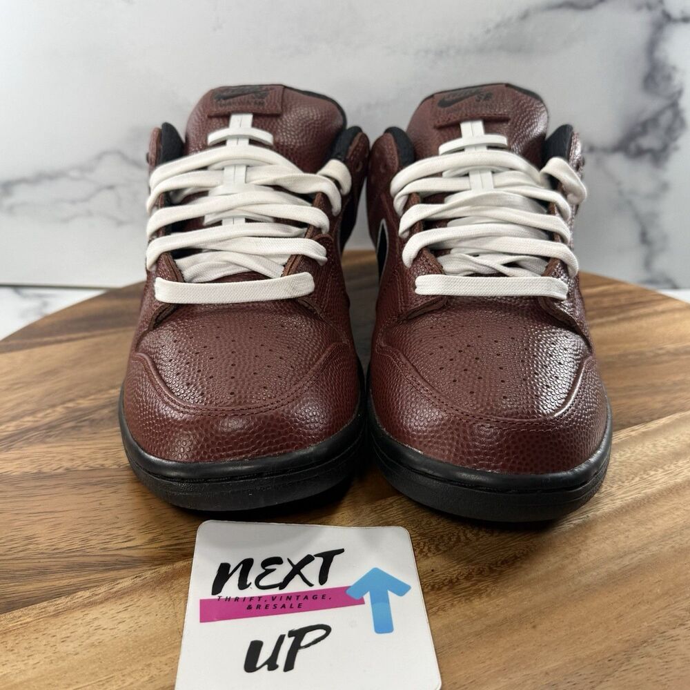 Mens size 10-Limosine Skateboards × Nike SB Dunk Low Pro Brown HJ4131-200 - Picture 2 of 9